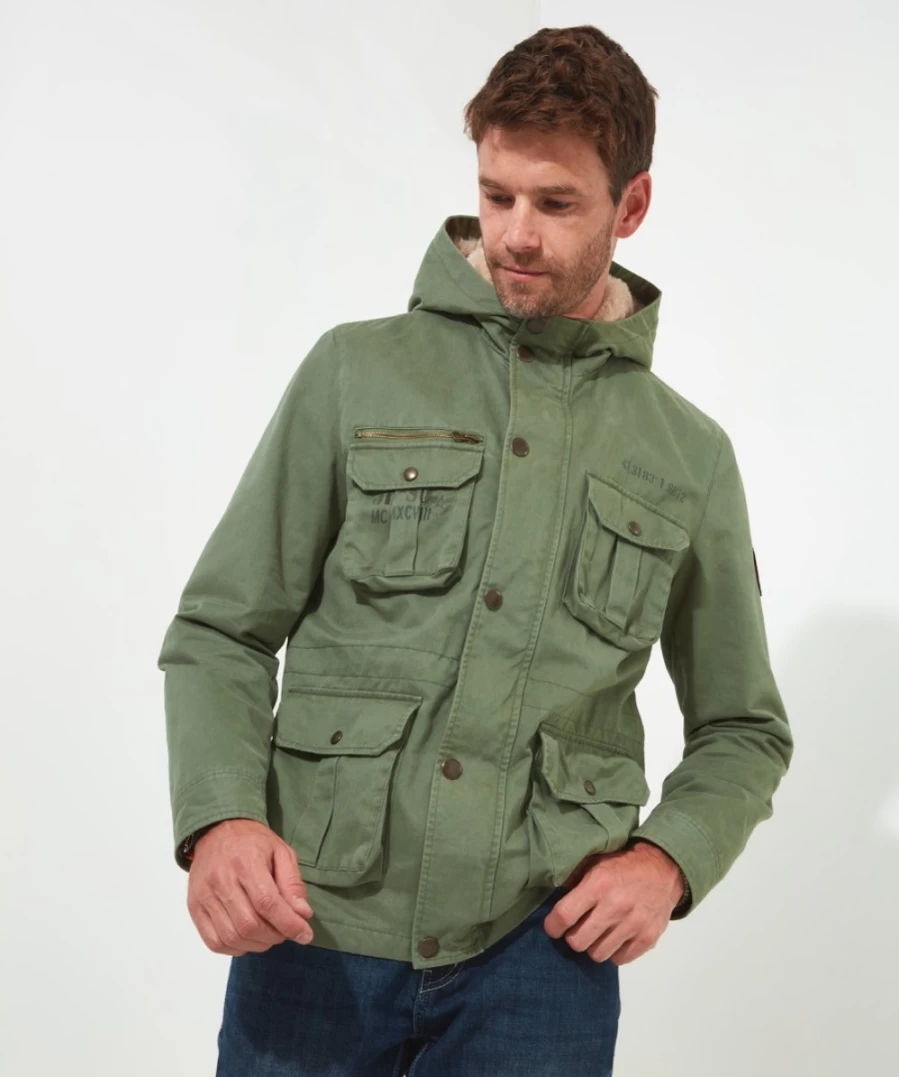 Joe Browns Men's Khaki Adventure Jacket - Ready For Outdoor Exploration