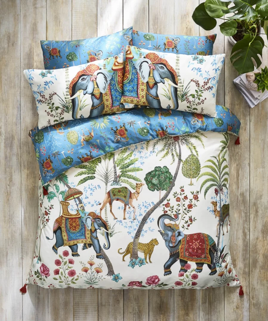 Joe Browns Reversible Bed Set - Multi-Color Bohemian Style for Wanderlust Lovers