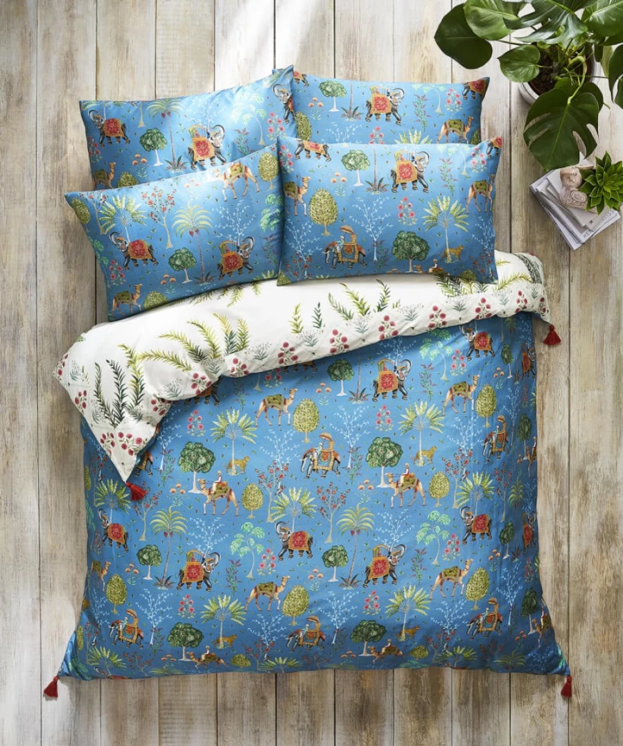 Joe Browns Reversible Bed Set - Multi-Color Bohemian Style for Wanderlust Lovers