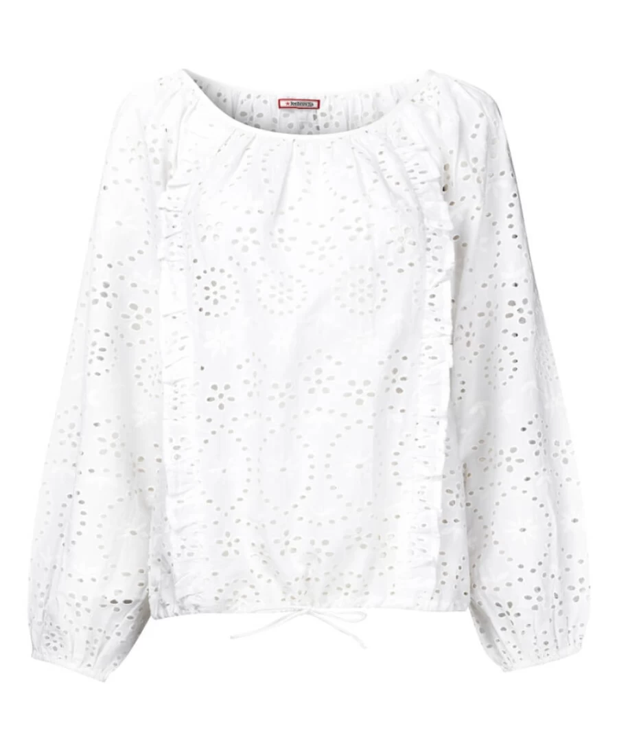 Joe Browns Women's White All In The Detail Top - Elegant Feminine Style